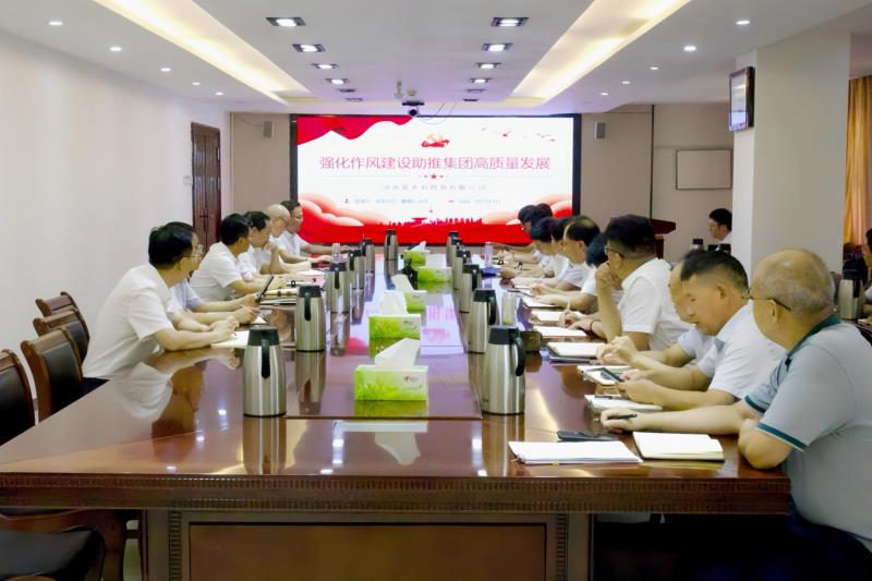 公司黨委書記、董事長(zhǎng)余洋講授學(xué)習(xí)教育專題黨課